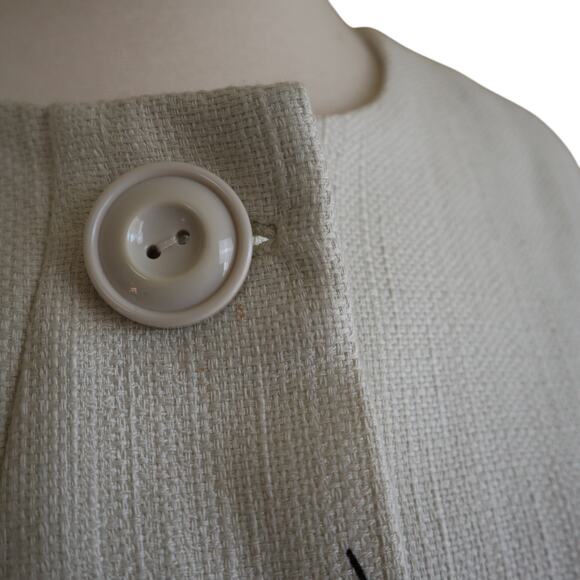 Anthropologie We Love Vera Womens Briny Winds Fruit Bolero Jacket Size 4 Cropped - Picture 4 of 11